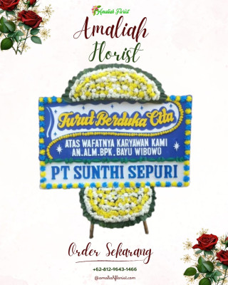 Papan Bunga Duka di Bargottopong