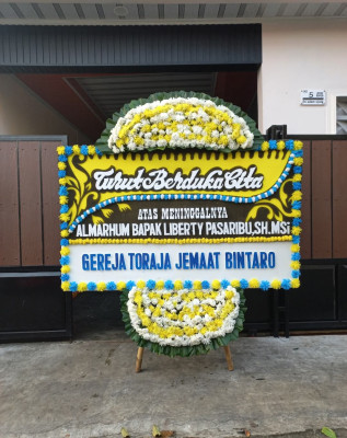 Papan Bunga Duka di Bargottopong