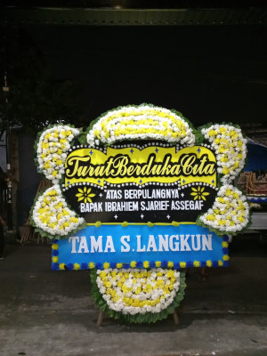 Papan Bunga Duka di Bargottopong
