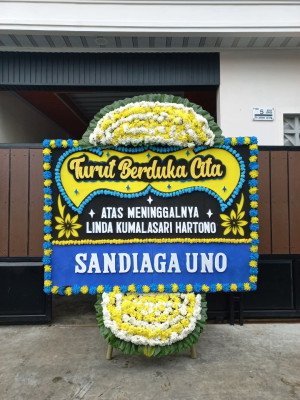 Papan Bunga Duka di Bargottopong